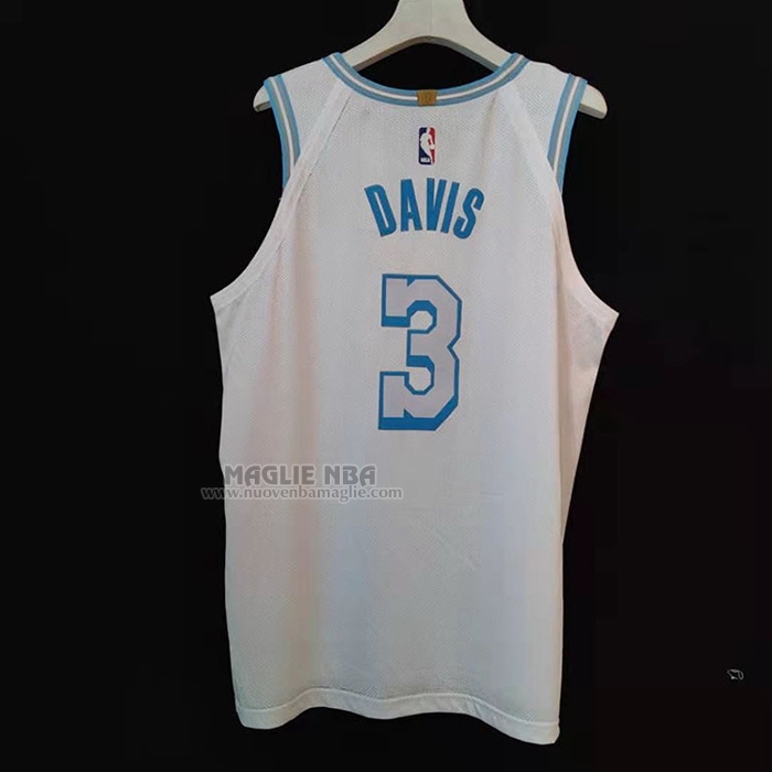 Maglia
 Anthony Davis NO 3 Los Angeles Lakers Citta
 Autentico
 2020-21 Bianco

